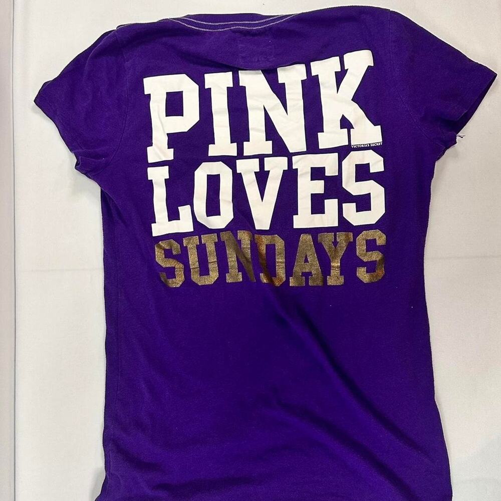 Victorias Secret PINK NFL Full Length Vintage With 5th & Ocean Collab Size M